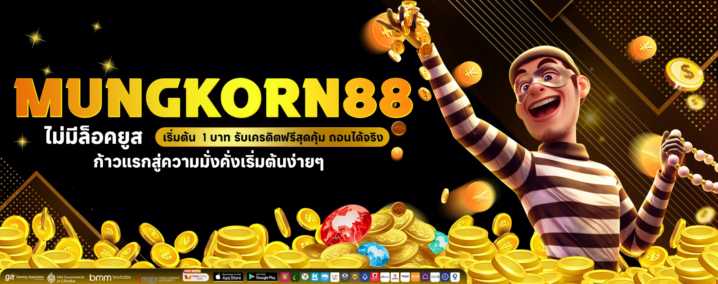 mungkorn88 เว็บสล็อตทำเงินออนไลน์ แนะนำมือใหม่ โอกาสแตกสูง ไม่มีล็อคยูส